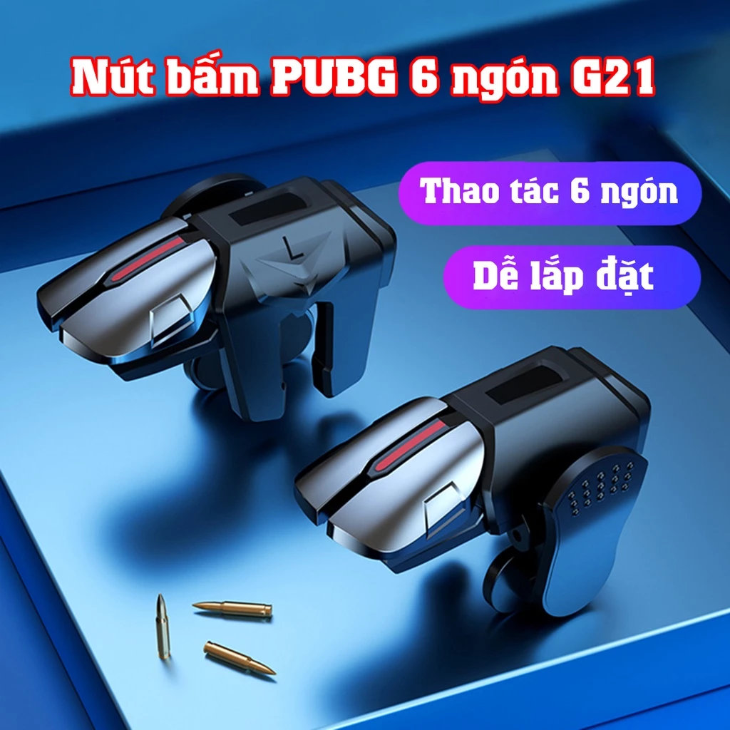 Nút Bắn G21, Bộ Nút Bấm PUBG 6 Ngón